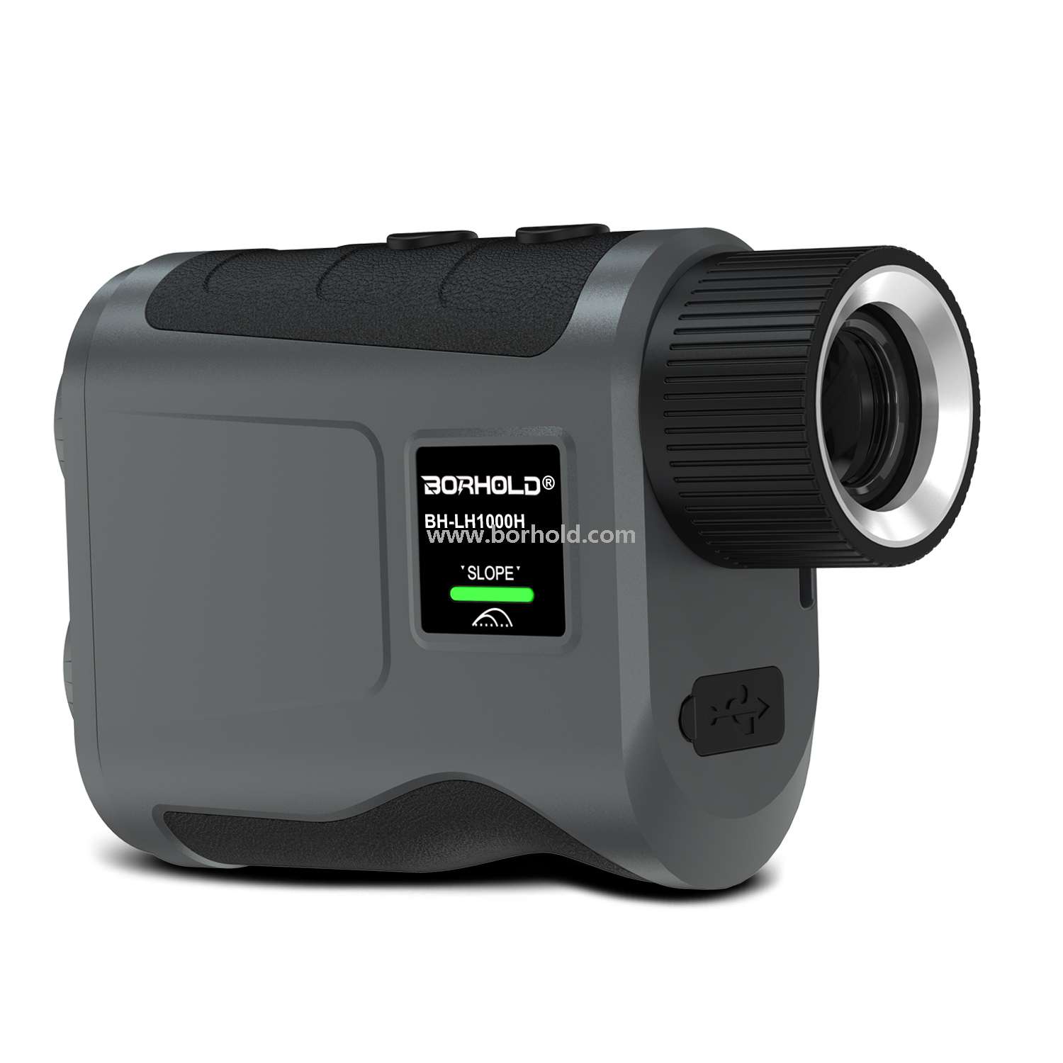 Borhold 7X Golf Laser Rangefinder with Slope, Flagpole Lock & Magnetic Mount | BH-LH Series
