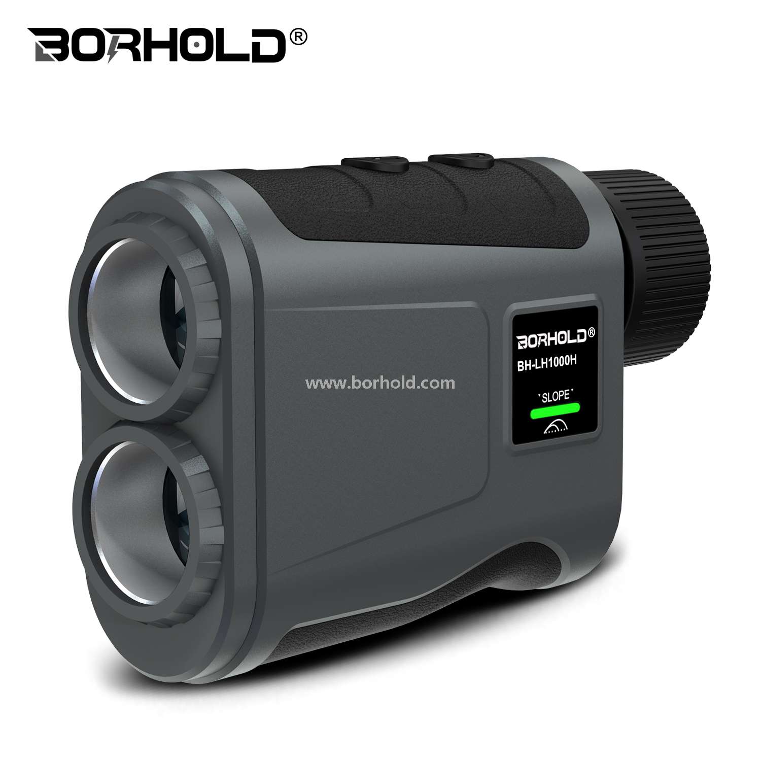 Borhold 7X Golf Laser Rangefinder with Slope, Flagpole Lock & Magnetic Mount | BH-LH Series