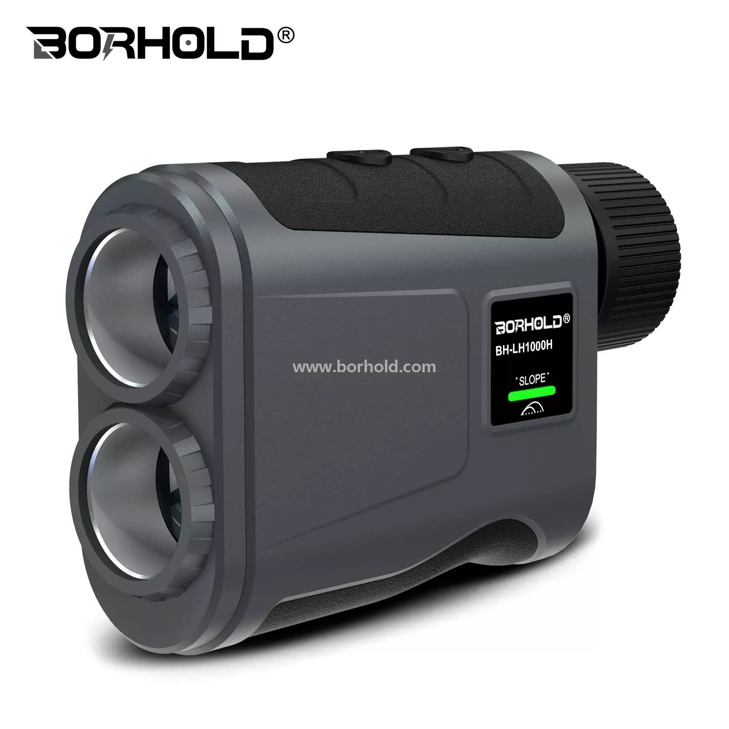 Borhold 7X Golf Laser Rangefinder with Slope, Flagpole Lock & Magnetic Mount | BH-LH Series