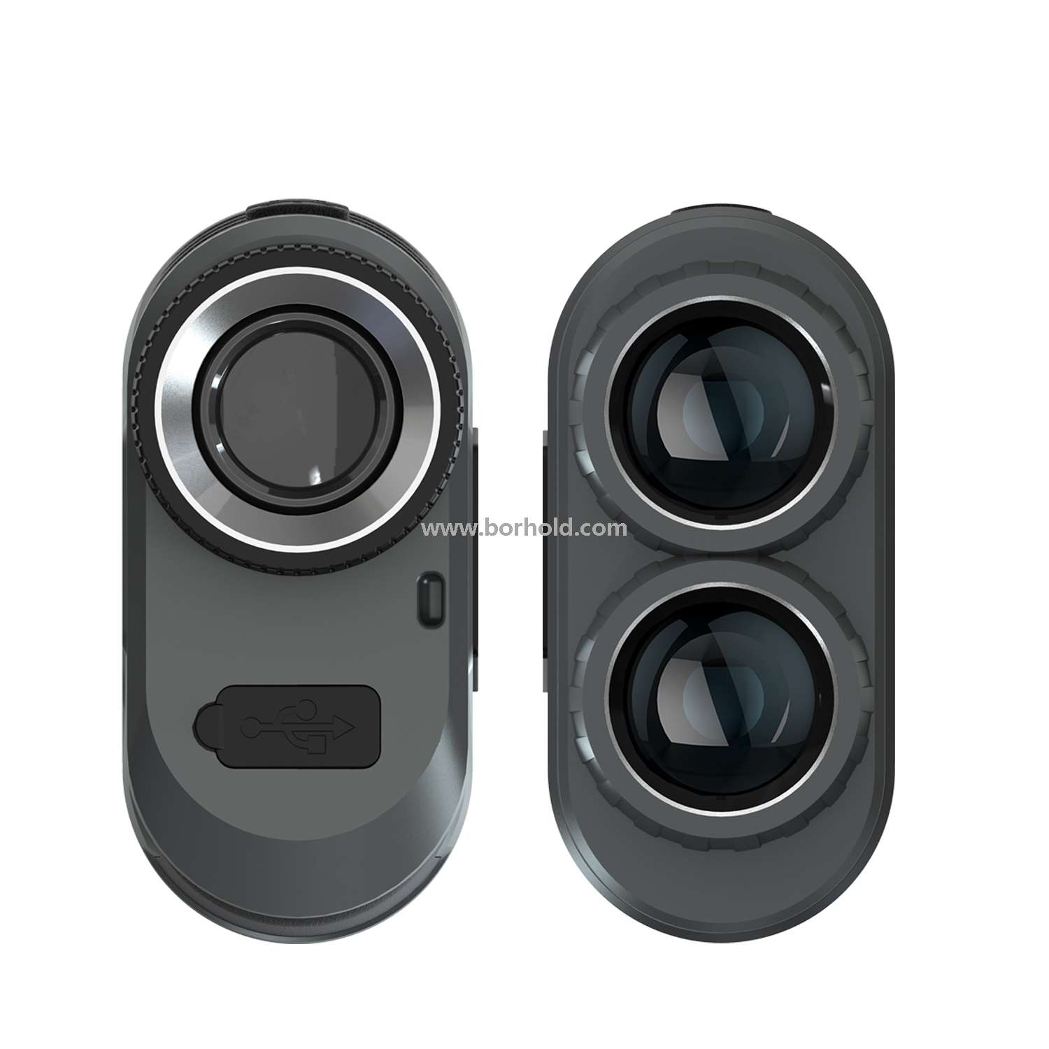 Borhold 7X Golf Laser Rangefinder with Slope, Flagpole Lock & Magnetic Mount | BH-LH Series