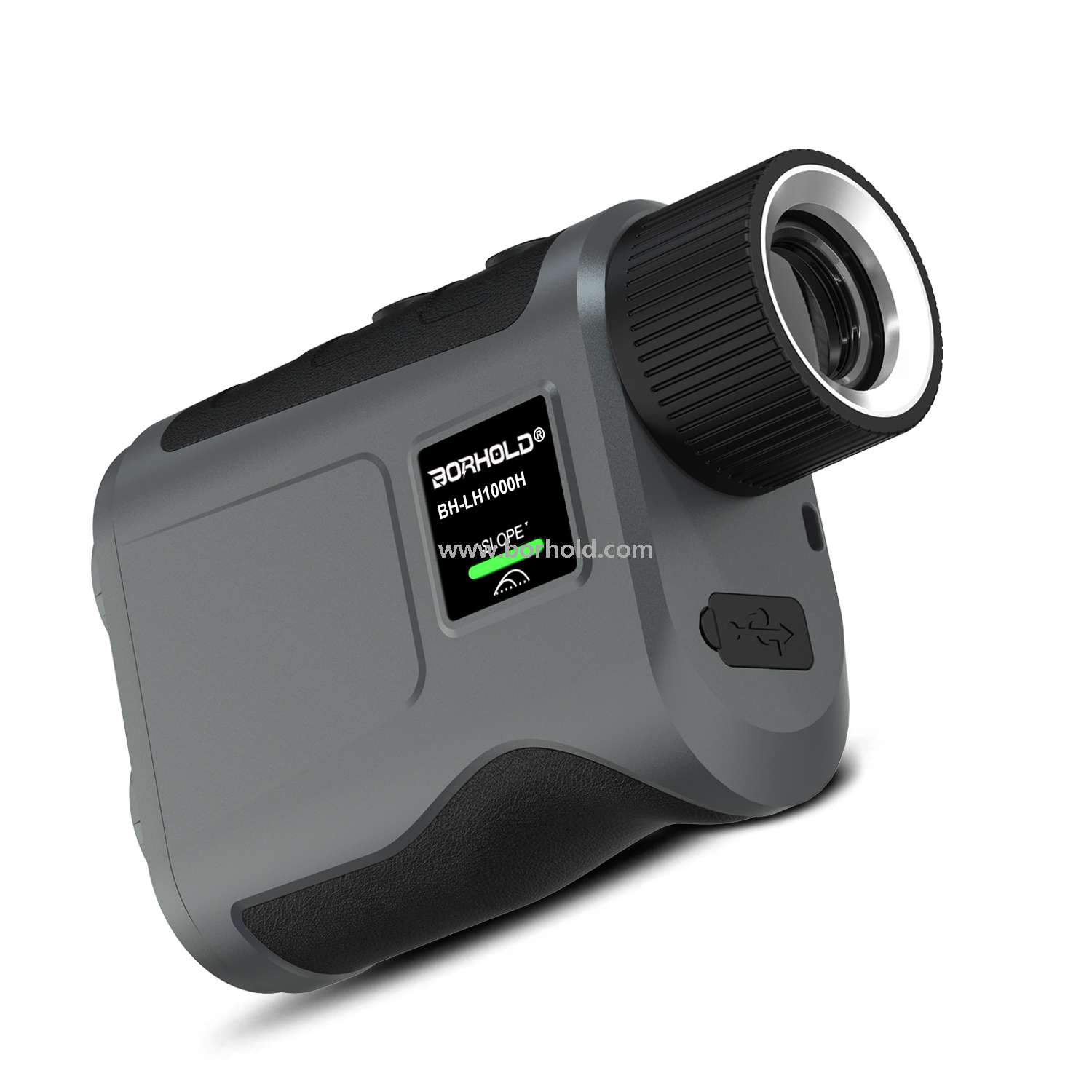 Borhold 7X Golf Laser Rangefinder with Slope, Flagpole Lock & Magnetic Mount | BH-LH Series