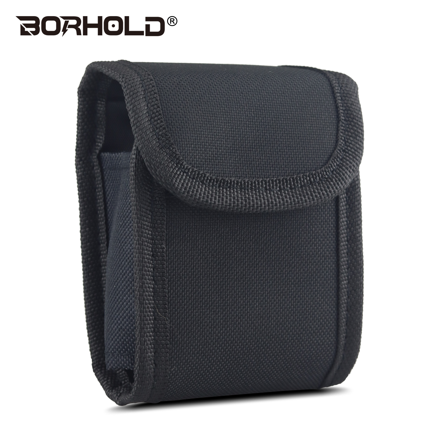 Borhold Golf Rangefinder Case, Portable Nylon Rangefinder Pouch with Hook-and-Loop Closure, Lightweight Protective Holder for Laser Rangefinder