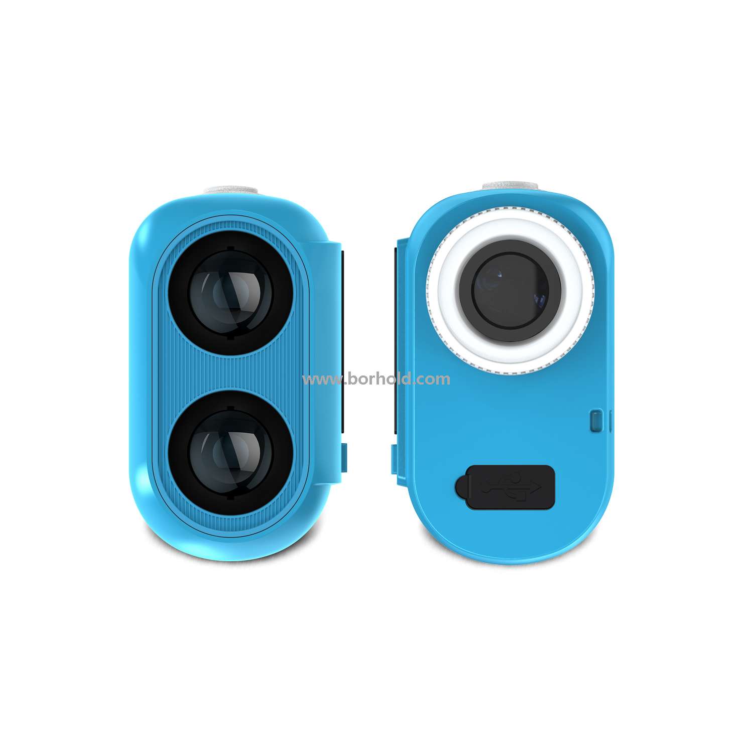 Borhold BH-LJ Series Rechargeable Laser Rangefinder with External Touch HD Color Screen, Slope Switch & 15 Measurement Modes