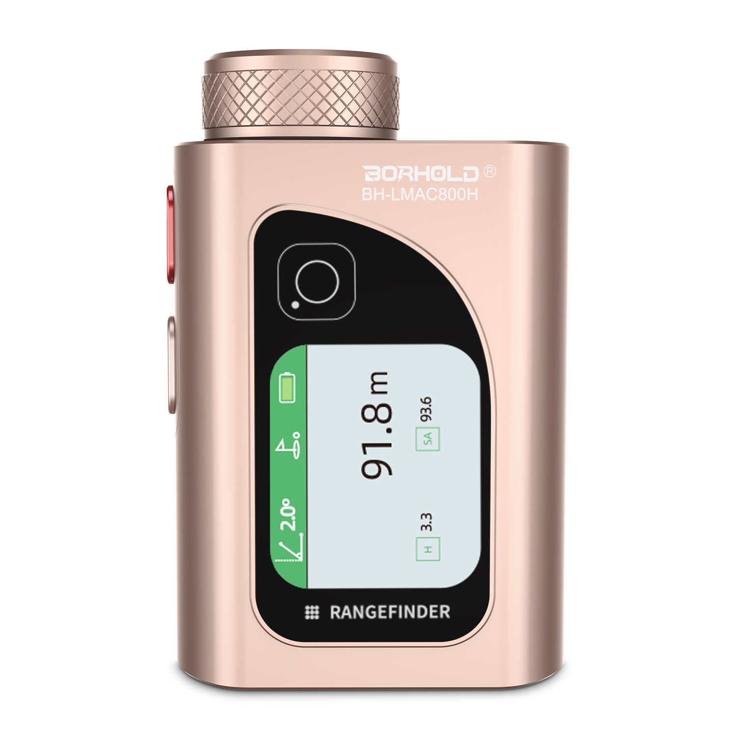 Borhold BH-LMAC Rangefinder | Tour-Grade Laser Golf Rangefinder with Slope & Vibration