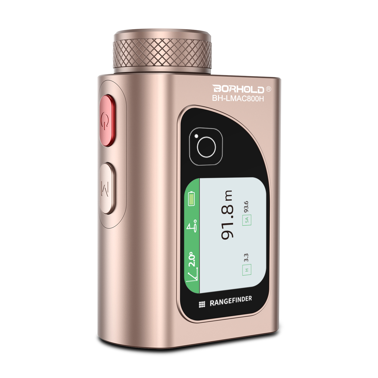 Borhold BH-LMAC Rangefinder | Tour-Grade Laser Golf Rangefinder with Slope & Vibration
