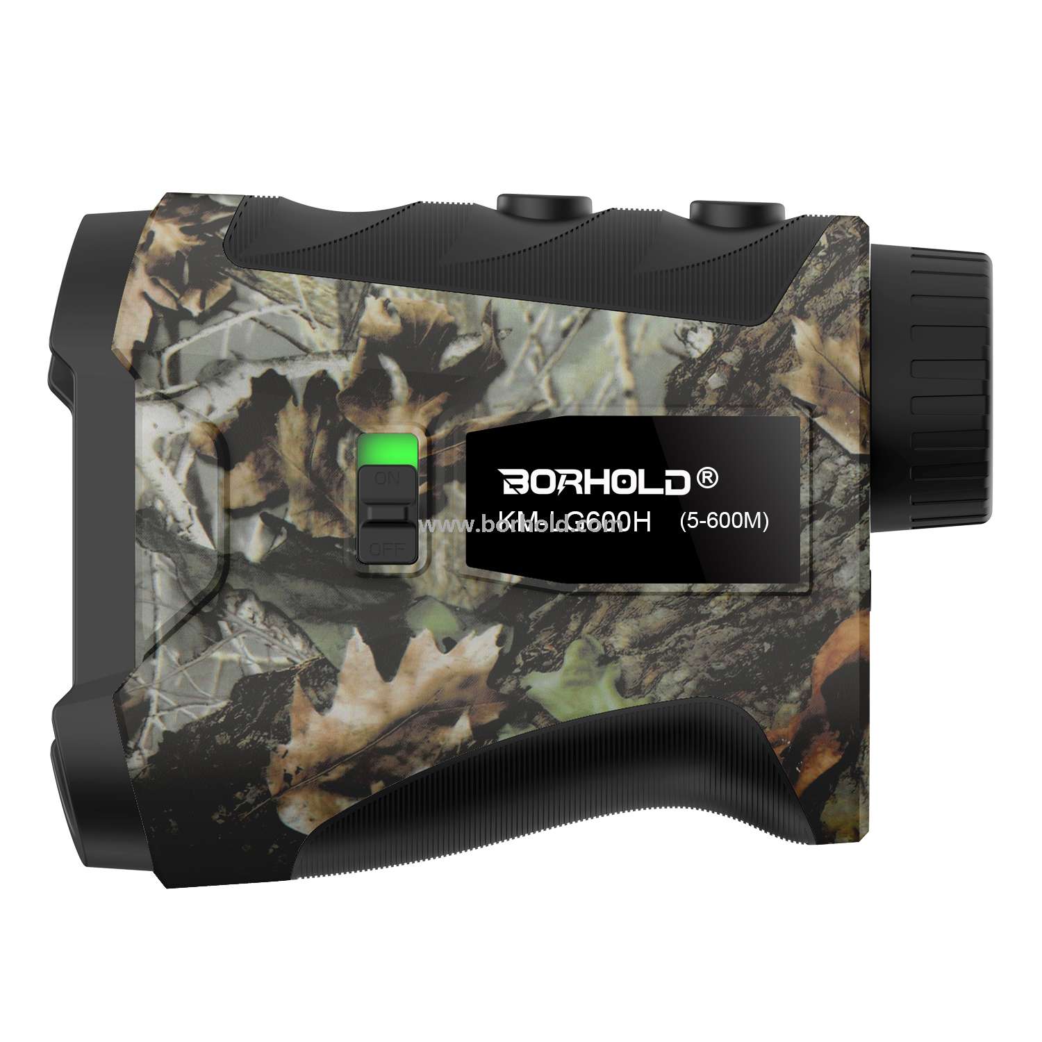 Borhold BH-LG Series Camouflage Hunting Laser Rangefinder – BH-LG450H / BH-LG600H / BH-LG800H / BH-LG1000H Rechargeable Laser Range Finder with Slope Compensation & Height Measurement