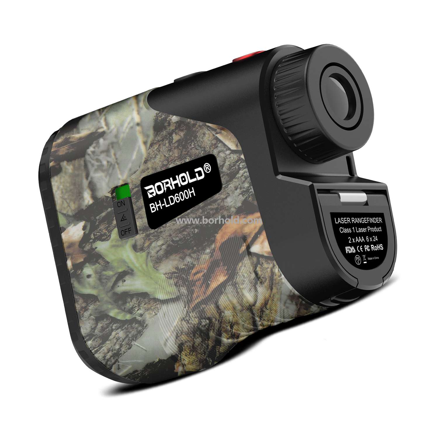 Borhold 6.5X Multi-function Laser Rangefinder for Hunting, Shooting & Outdoor Sports