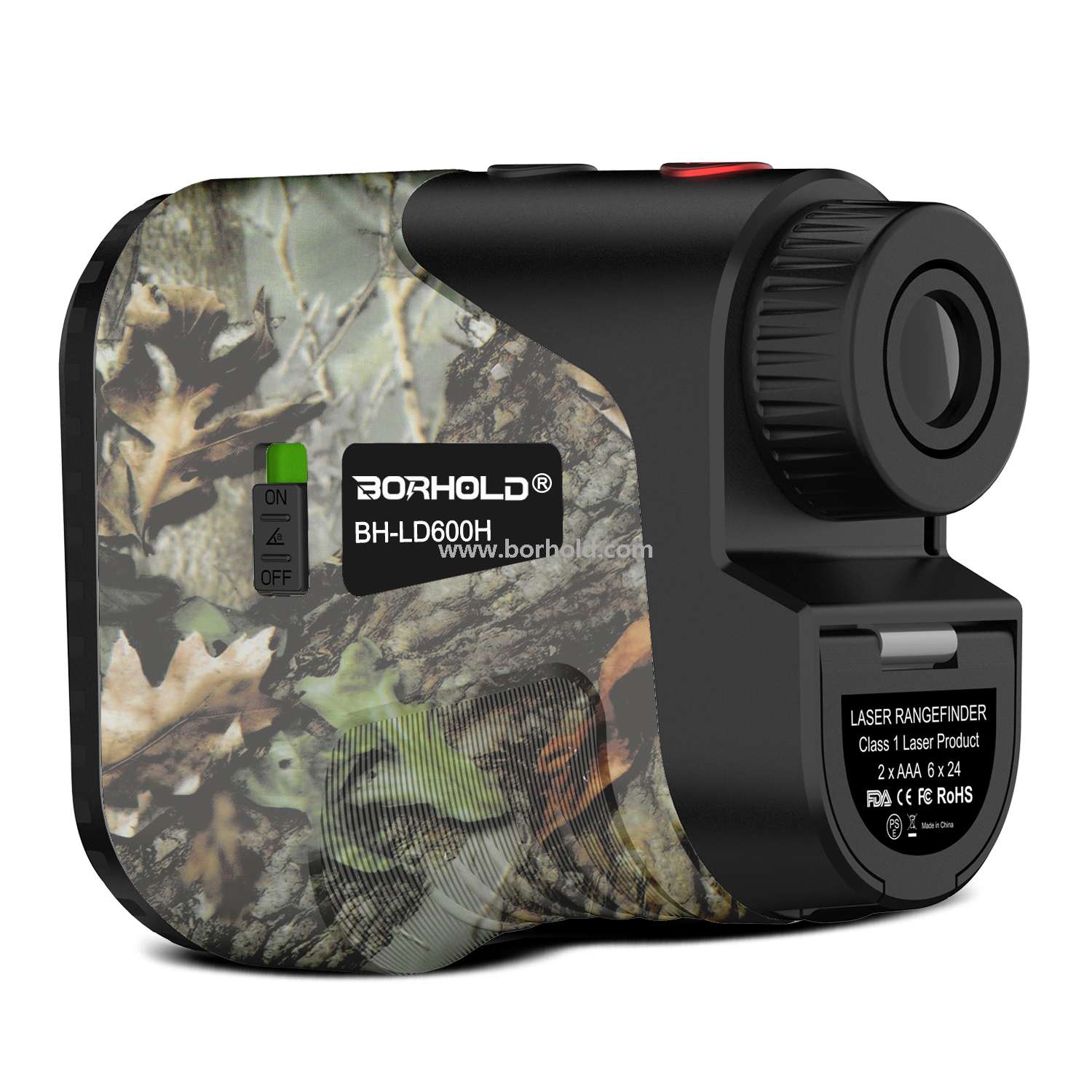 Borhold 6.5X Multi-function Laser Rangefinder for Hunting, Shooting & Outdoor Sports
