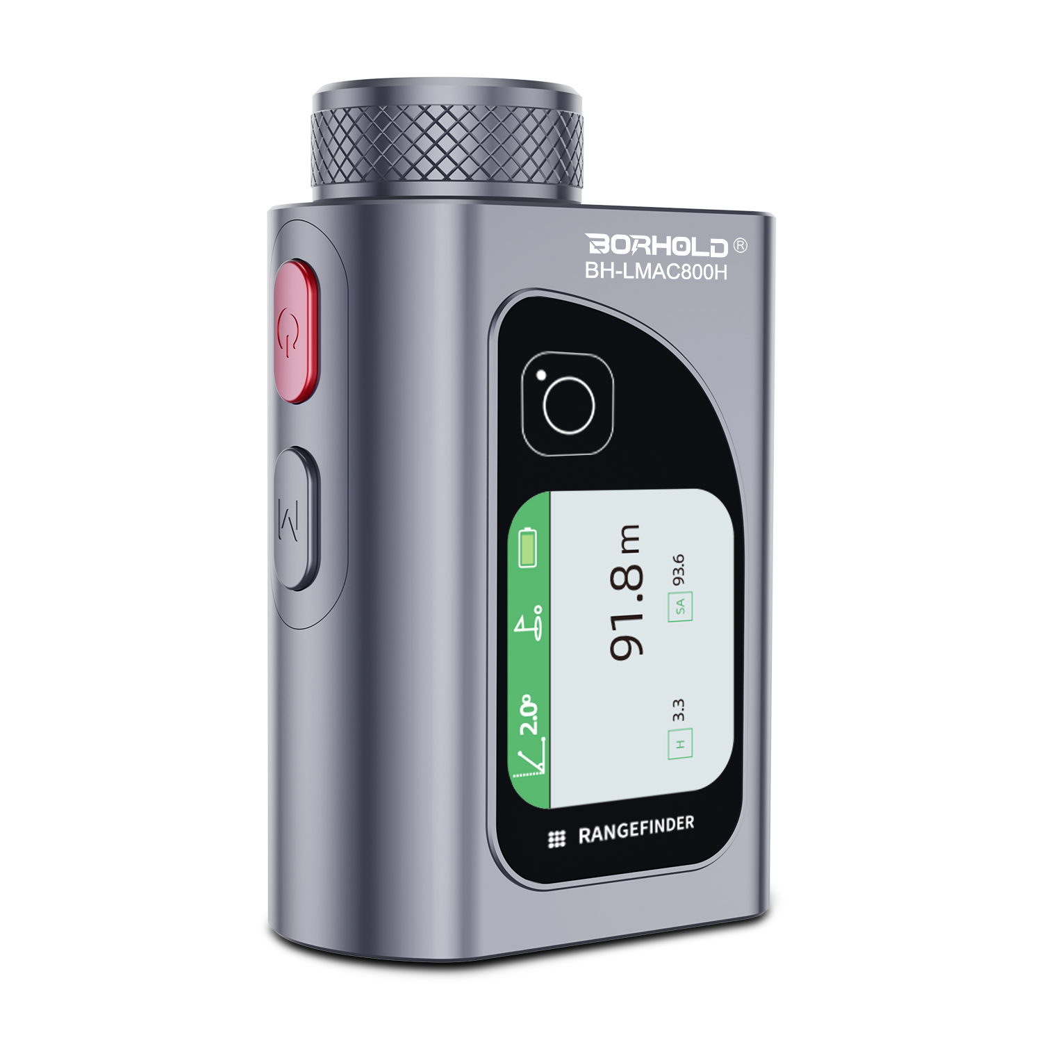 Borhold Golf Laser Rangefinder with Touch Screen, Voice Broadcast, Slope, Pin Lock, Magnet, Type-C, IP54. Shop for Faster Rounds.