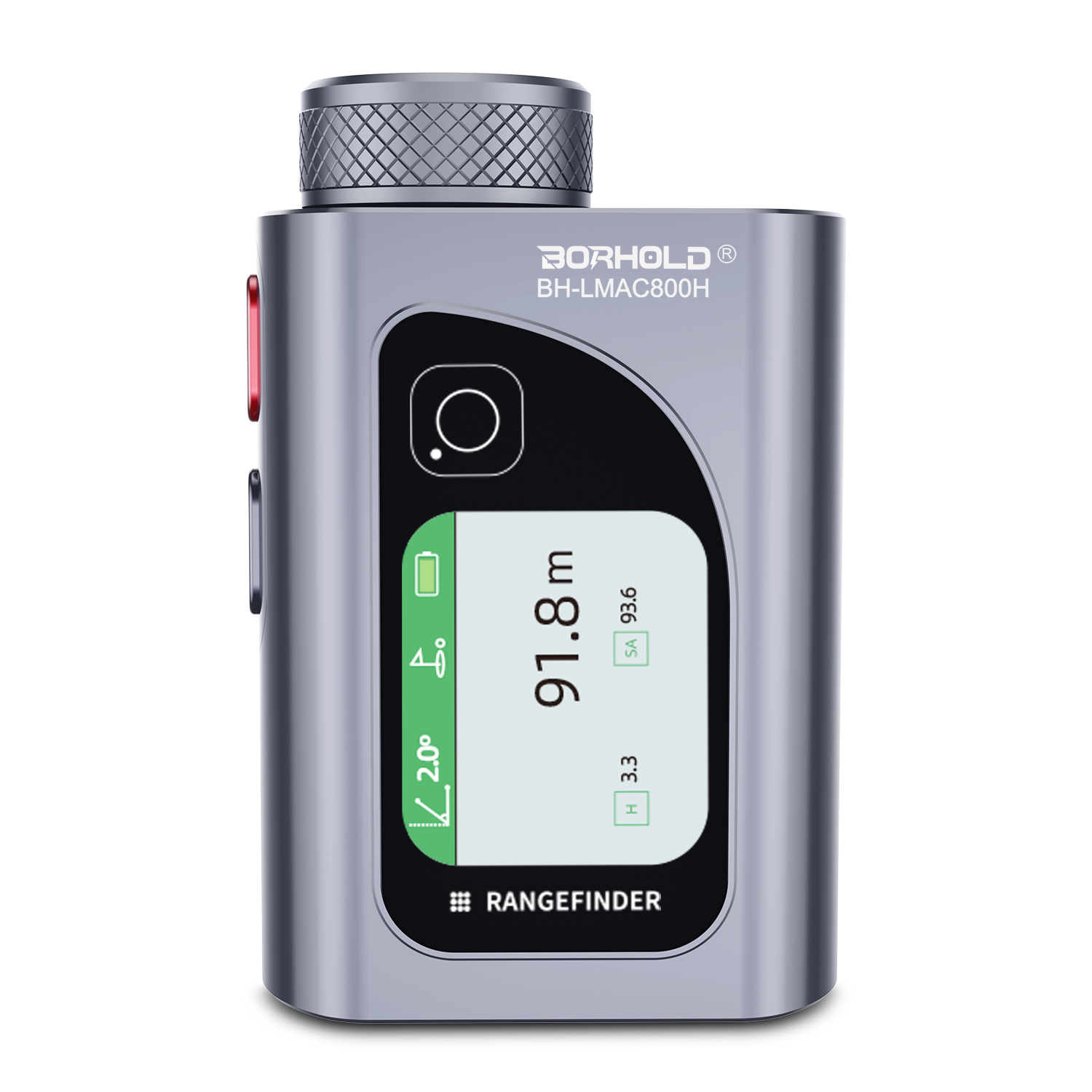 Borhold Golf Laser Rangefinder with Touch Screen, Voice Broadcast, Slope, Pin Lock, Magnet, Type-C, IP54. Shop for Faster Rounds.