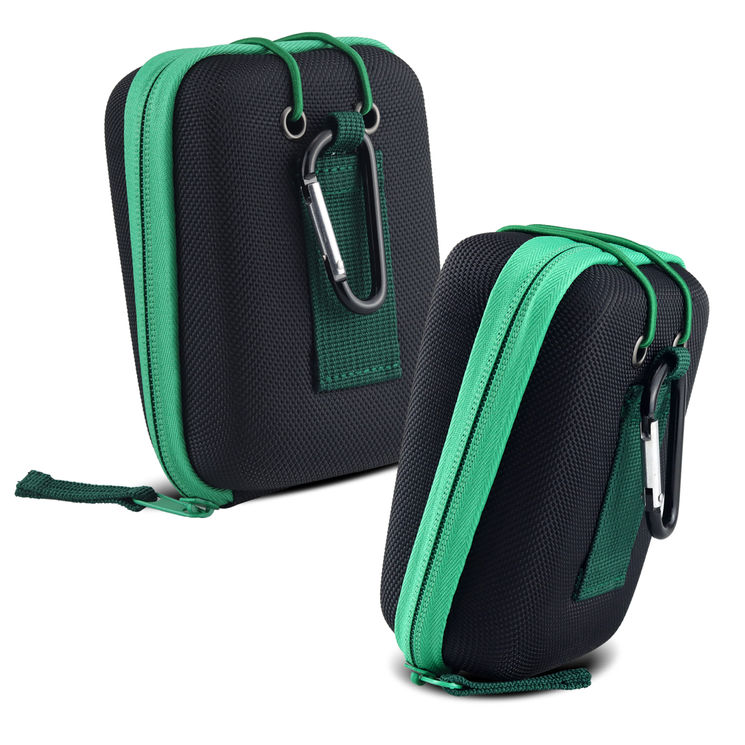 Borhold Golf Rangefinder Storage Bag – Shockproof EVA Protective Case with Magnetic Snap Buckle, Carabiner Hook Loop, Lightweight & Portable Pouch for Golf Rangefinders