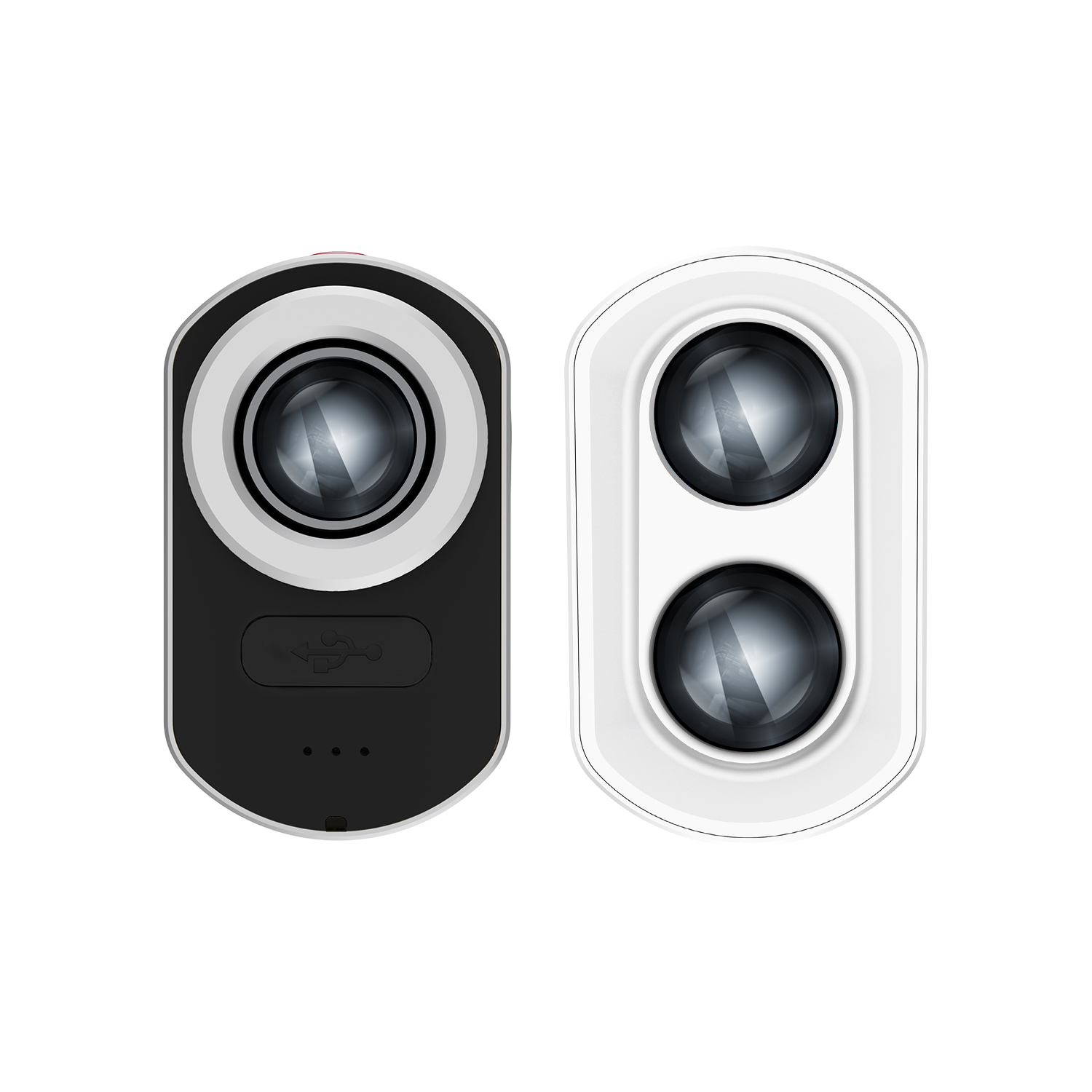 Borhold BH-LMAC600H Silver Golf Laser Rangefinder with Slope, Touch Color Screen, Flag Lock & Magnetic Mount