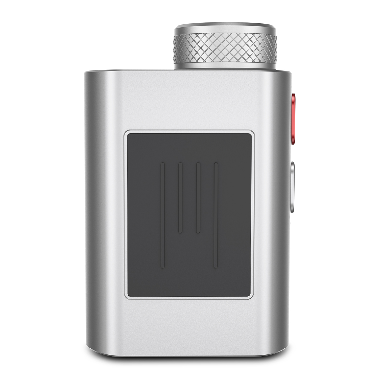 Borhold BH-LMAC600H Silver Golf Laser Rangefinder with Slope, Touch Color Screen, Flag Lock & Magnetic Mount