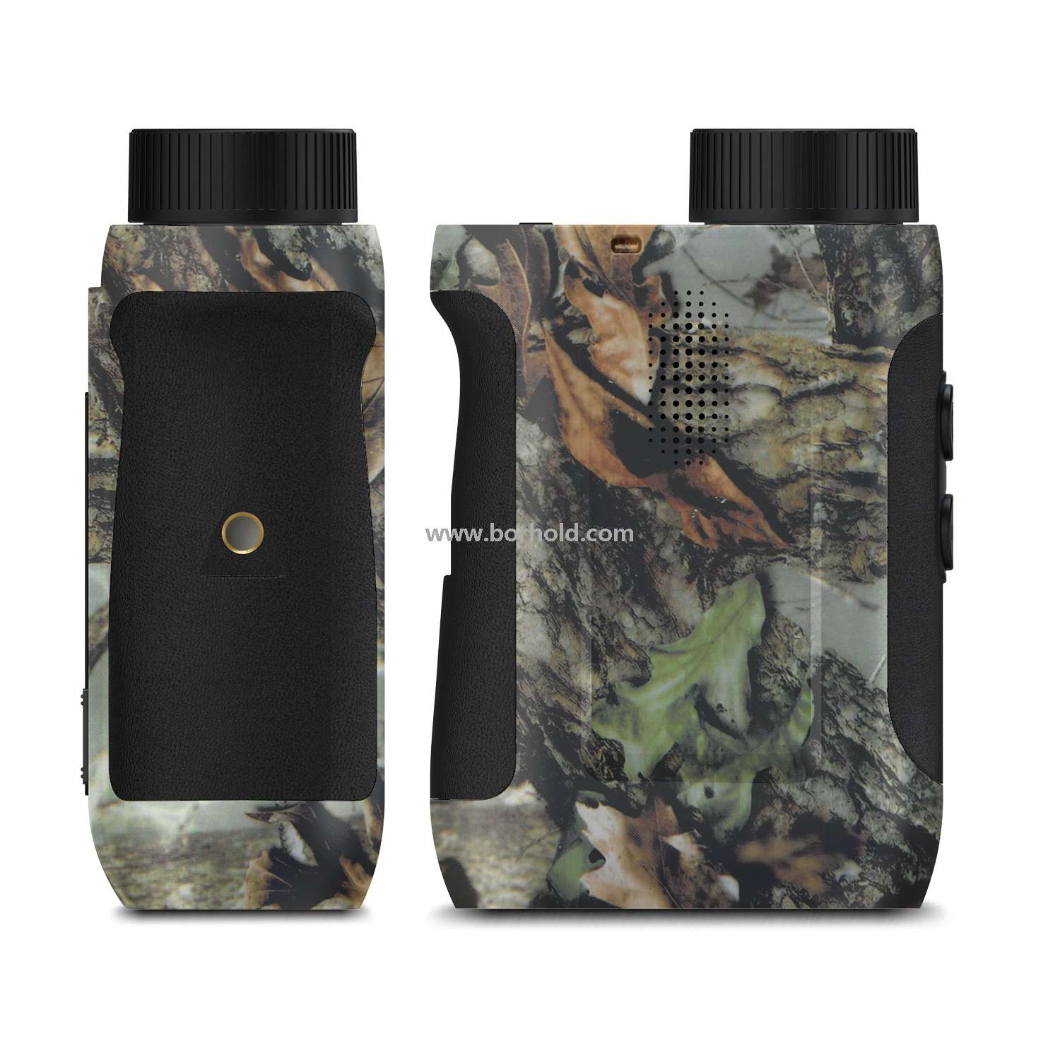 Borhold BH-LJ Series Camouflage Rechargeable Laser Rangefinder, 6.5X Magnification, External Touch HD Color Screen with Slope Switch for Hunting & Golf