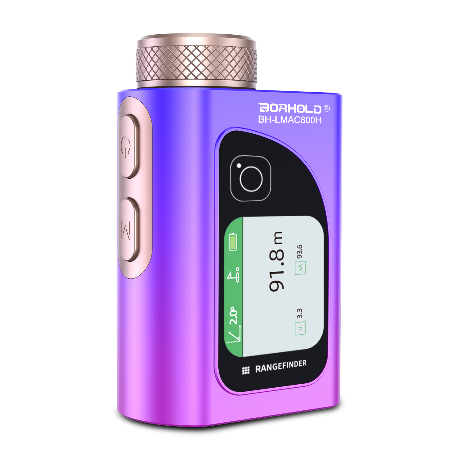 Borhold Smart Golf Laser Rangefinder with Touch Screen & Voice Broadcast | Slope & Flag Lock