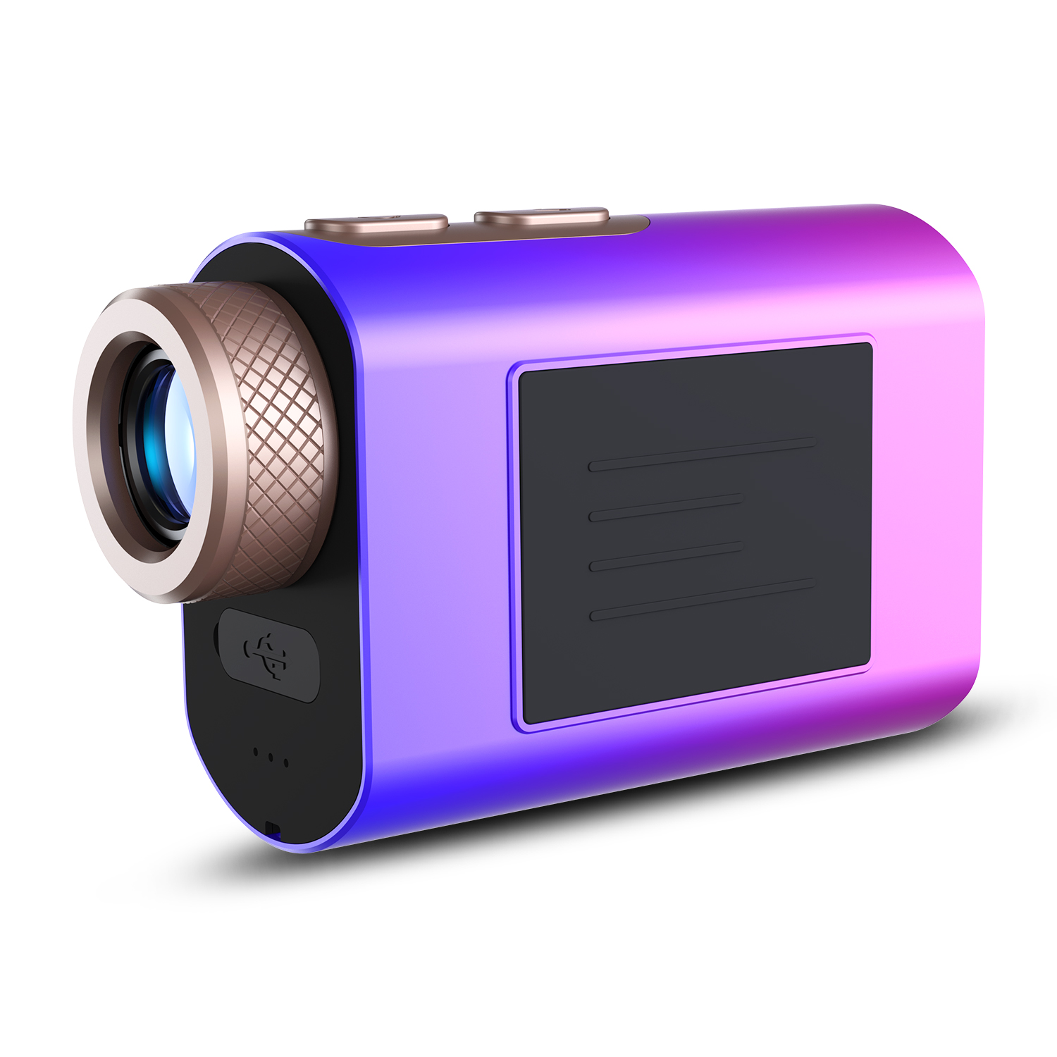 Borhold Smart Golf Laser Rangefinder with Touch Screen & Voice Broadcast | Slope & Flag Lock