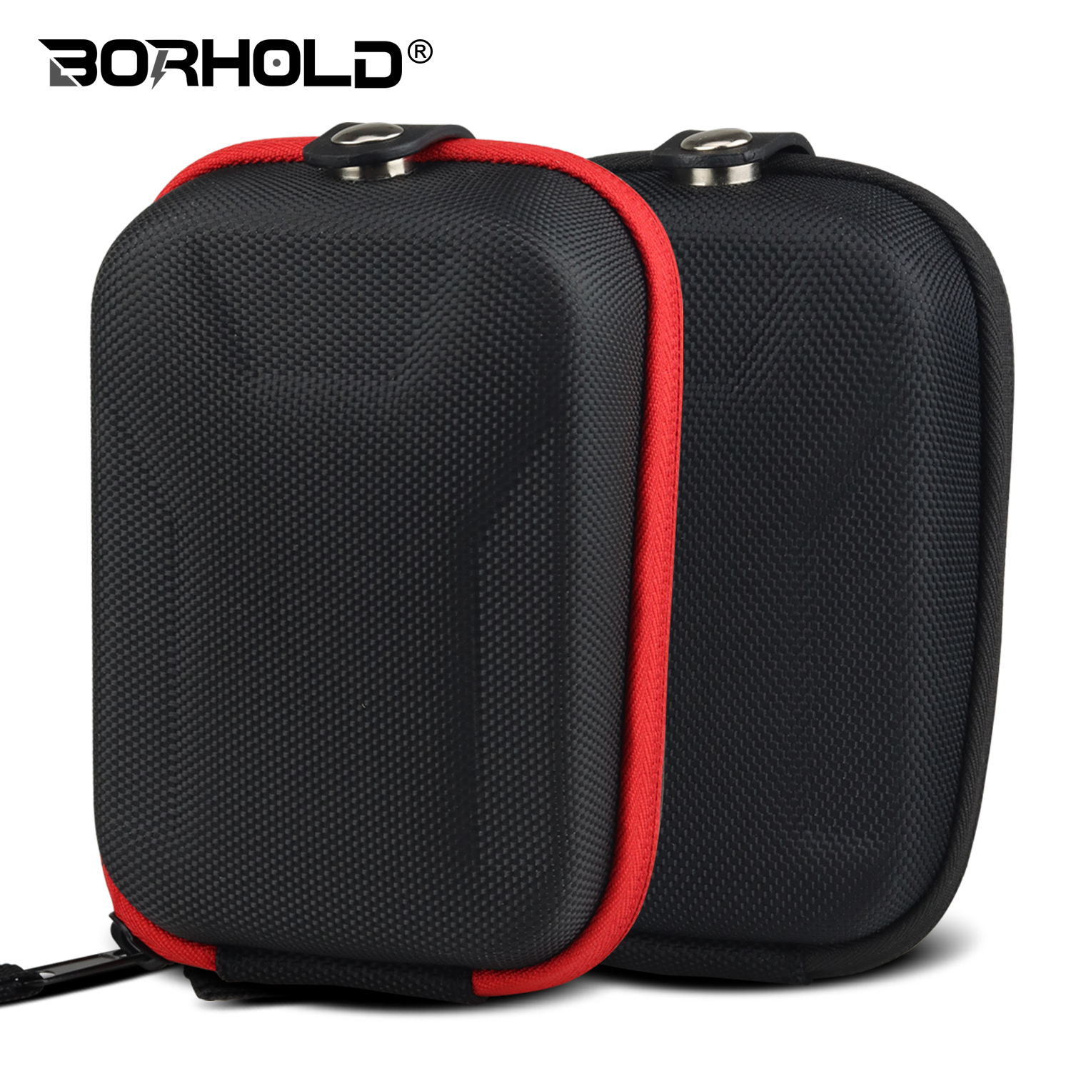 Borhold Magnetic Golf Rangefinder Case – Shockproof EVA Protective Pouch with Carabiner & Magnet Buckle