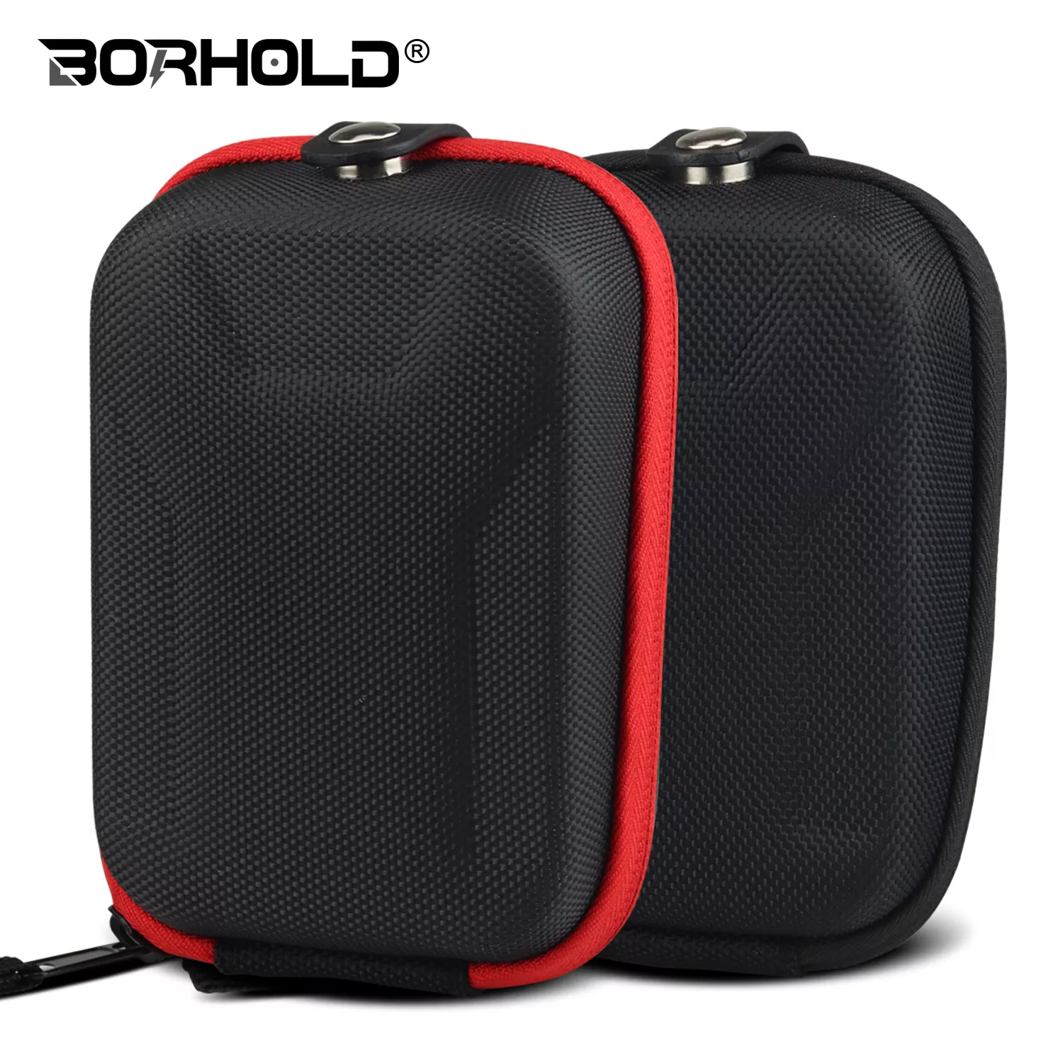 Borhold Magnetic Golf Rangefinder Case – Shockproof EVA Protective Pouch with Carabiner & Magnet Buckle